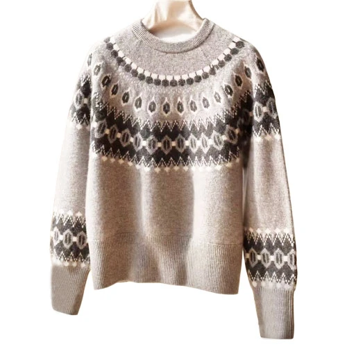 Maglione Fair Isle firmato