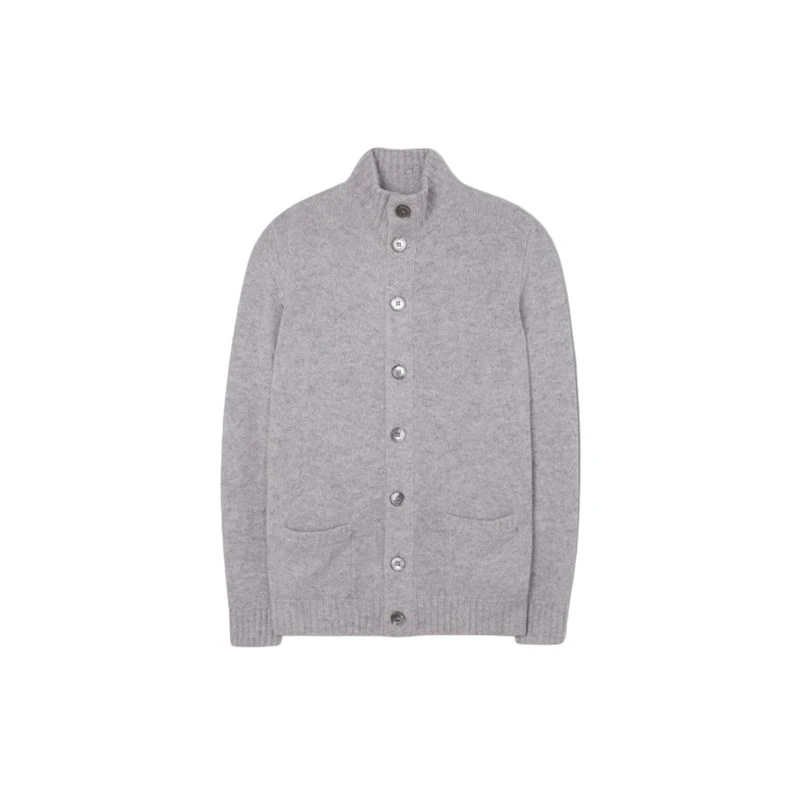 Cardigan senza maniche in lana da uomo