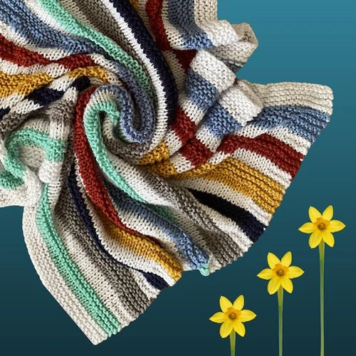 Coperta da tiro oversize in maglia