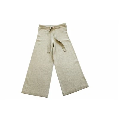 Pantaloni in maglia di cotone con tasche