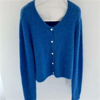 Tops di miscela di cashmere femminile di fascia alta