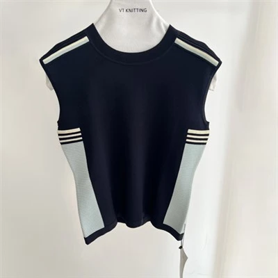 Top nere designer di donne