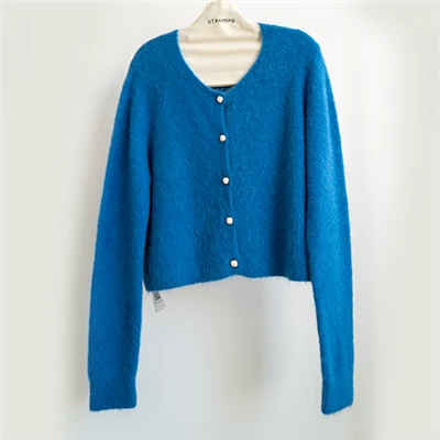 Maglioni lunghi con scollo a V da donna