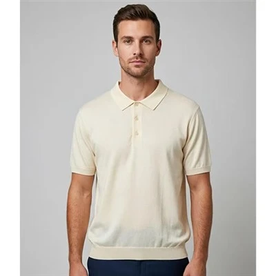 Maglione lavorato a maglia traspirante per esterni da uomo