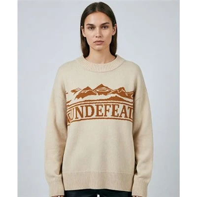 Maglione a coste da donna