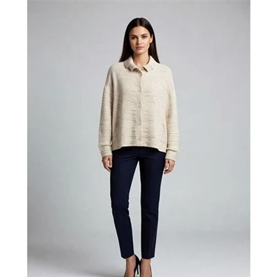 Cardigan in maglia a capo intero