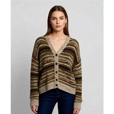 Canotta intera in maglia con scollo a V-