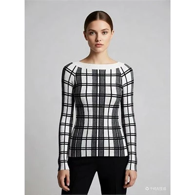 Abiti basic in maglia di lana da donna