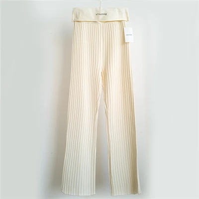 Pantaloni in maglia da donna con tasche