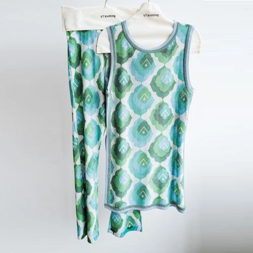 Abito da vacanza in maglia a trecce da donna